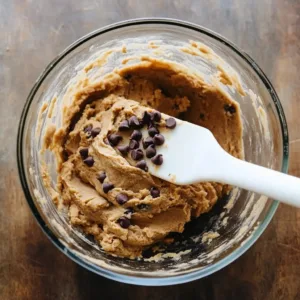 Chickpea Flour Cookies – Healthy, Chewy, Gluten-Free Delight Chickpea Flour Cookies Chickpea flour cookie dough with chocolate chips in mixing bowl