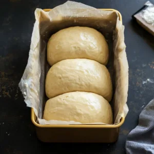 Gluten-Free Japanese Milk Bread: How to Bake the Softest Loaf Ever Gluten-Free Japanese Milk Bread Proofed gluten-free Japanese milk bread dough shaped in a loaf pan